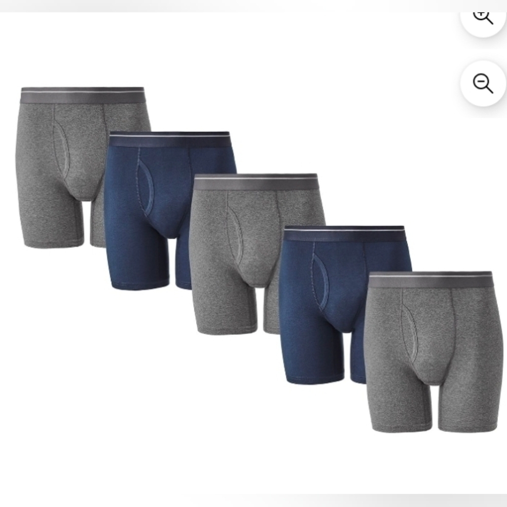 Member's Mark Men's 5-Pack Cotton Stretch Boxer Brief